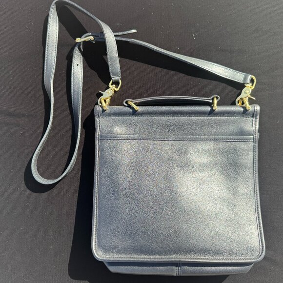 Vintage Coach Willis #9927 Top-Handle Crossbody Bag – Soft Supple Leather – 1996 - Picture 2 of 4